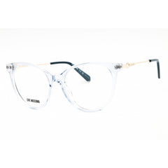 Moschino Love Women's Eyeglasses - Transparent Azure Blue Frame | MOL618/TN 0MVU 00