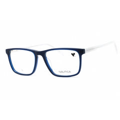 Nautica Men's Eyeglasses - Navy Acetate Rectangular Shape Full Rim Frame | N8178 420