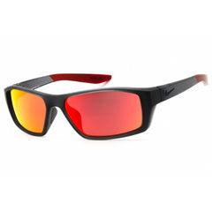 Nike Unisex Sunglasses - Matte Dark Grey/Black Full Rim | BRAZEN SHADOW M CT8226 021