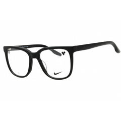 Nike Women's Eyeglasses - Black Acetate Square Frame Clear Demo Lens | NIKE 7166 001