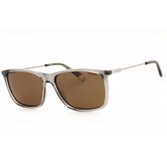 Polaroid Core Men's Sunglasses - Grey Plastic Square Full Rim | PLD 4130/S/X 0KB7 SP