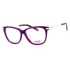 Polaroid Core Women's Eyeglasses - Violet Plastic Cat Eye Frame | Pld D 353 0B3V 00