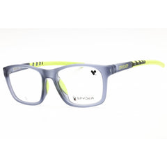 Spyder Men's Eyeglasses - Frosted Blue Injected Propionate Square Frame | SP4036 400