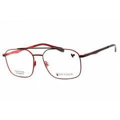 Spyder Men's Eyeglasses - Black Diamond Metal Pilot Shape Full Rim Frame | SP4038 001