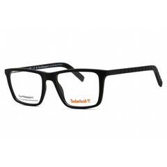 Timberland Men's Eyeglasses - Matte Black Injected Propionate Square | TB1680 002