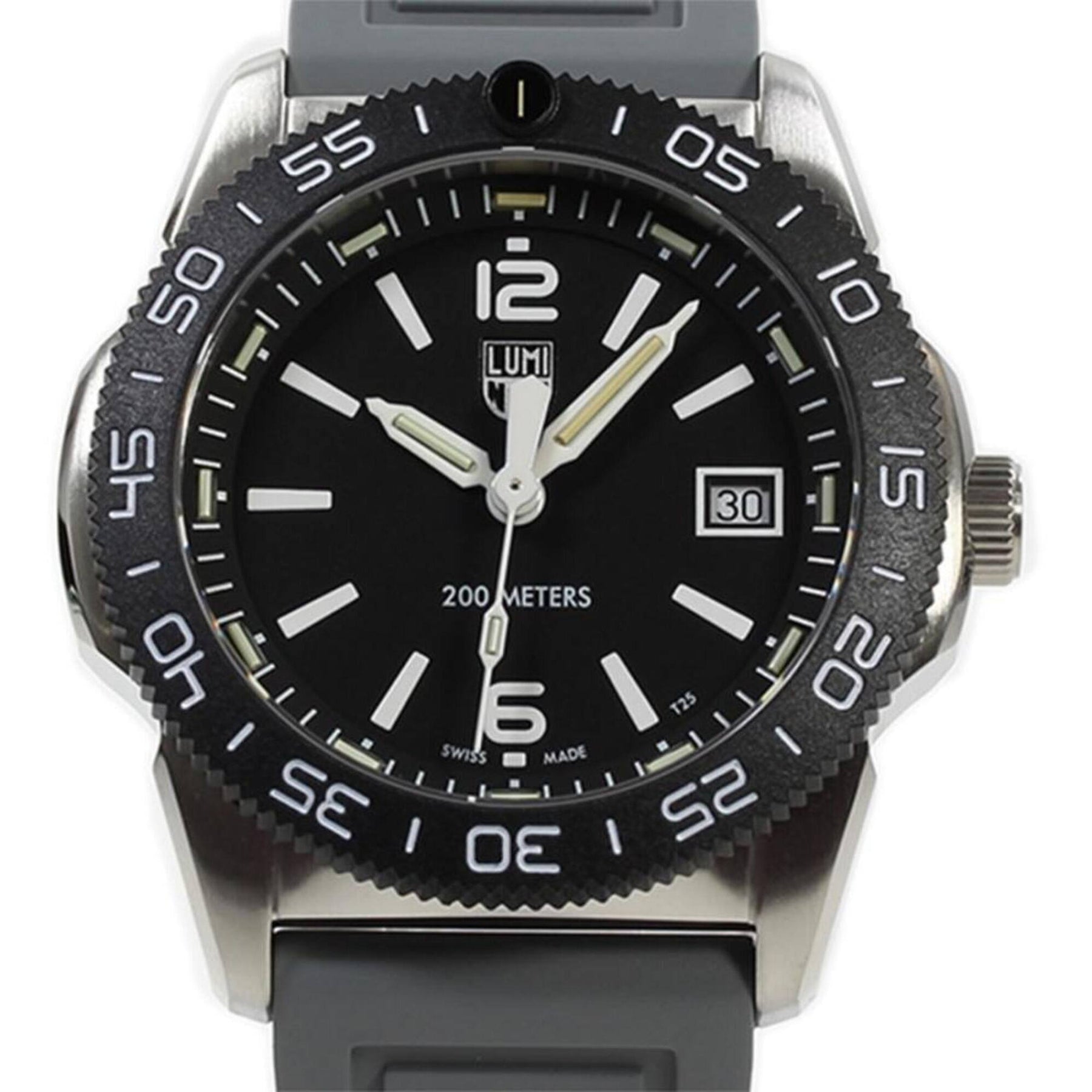 Luminox Men's Watch - Pacific Diver Rotating Bezel Black Dial Grey Str