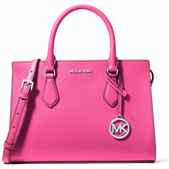 Michael Kors Women's Satchel - Sheila Canvas Medium, Dragon Fruit | 35S3S6HS2L-675