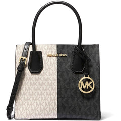 Michael Kors Women's Crossbody Bag - Mercer Medium, Black Multi | 35F4GM9M2B-987