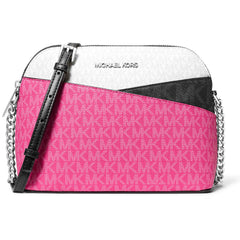 Michael Kors Women's Crossbody Bag - Jet Set, Dragon Fruit Multi | 35S5STVC6B-668