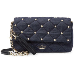 Kate Spade Women's Shoulder Bag - Emerson Place Denim Pearl Serena | PXRU8022-420