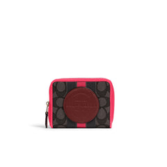Coach Women's Wallet - Signature Jacquard with Stripe Small Zip Around | 2637-IMR2P