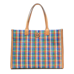 Tory Burch Women's Tote - Ella Poly Woven Nylon with Interior Pockets | 146436-493