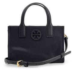 Tory Burch Women's Crossbody Bag - Ella Black Nylon Extra Small Top Zip | 146437-001