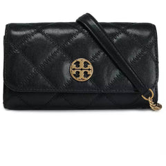 Tory Burch Women's Crossbody Bag - Willa Black Small Chain Leather Strap | 150076-001