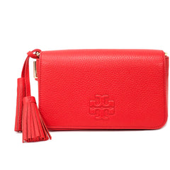 Tory Burch Women's Crossbody Bag - Thea Brilliant Red with Tassel Detail | 55373-612