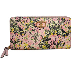 Tory Burch Women's Wallet - Gemini Link Flower Field Saffiano Leather | 73095-960