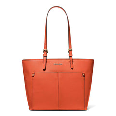 Michael Kors Women's Tote Bag - Jet Set Vegan Leather, Red Clay | 35F3GTVT8B-867