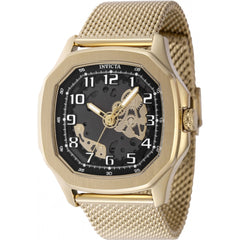 Invicta Men's Watch - S1 Rally Quartz Yellow Gold Steel Mesh Bracelet | 48441