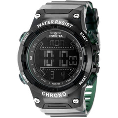 Invicta Men's Watch - Invicta Racing Chrono Digital Dial Green Case Strap | 49042