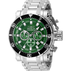 Invicta Men's Watch - Coalition Forces Quartz Chronograph Green Dial Bracelet | 49092