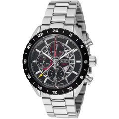 Invicta Men's Watch - Reserve Automatic Chronograph Black Dial Steel Bracelet | 49230