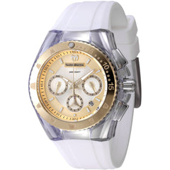 Technomarine Women's Watch - Cruise Chronograph Gold Tone Dial Strap | TM-116002