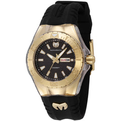 Technomarine Women's Watch - Cruise Quartz Black Dial Silicone Strap | TM-122020