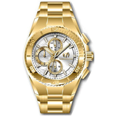 Technomarine Men's Watch - Manta Silver Tone Dial Yellow Gold Bracelet | TM-224022
