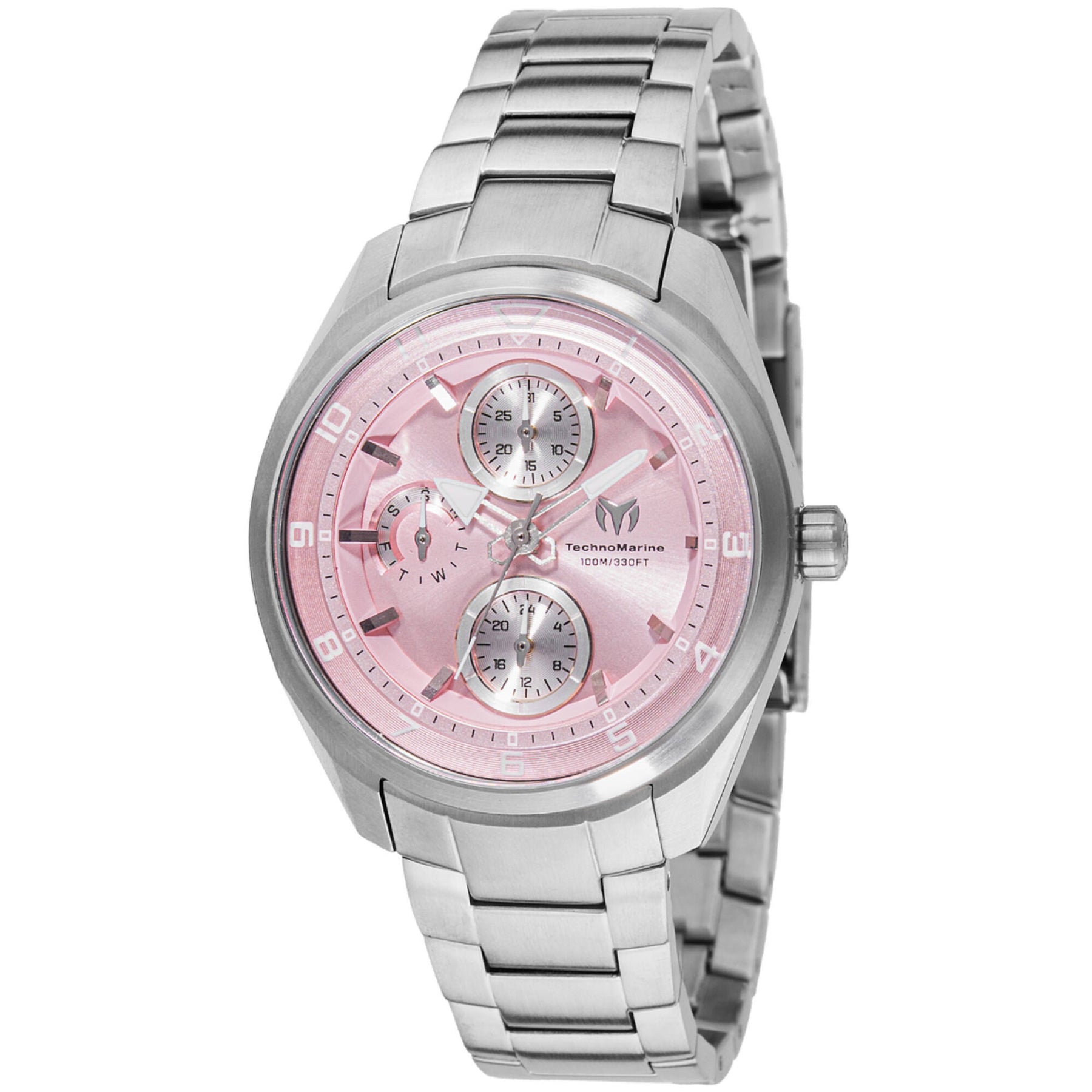 Technomarine Pink and Black Dive Watch with Extra Strap Technomarine Women main image 3