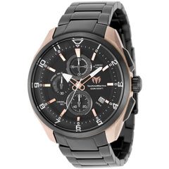 Technomarine Men's Watch - Ocean Quantum Chronograph Black Dial Bracelet | TM-318122