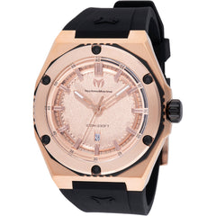 Technomarine Men's Watch - Coral Legacy Quartz Rose Gold Dial Strap Date | TM-416065