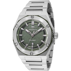 Technomarine Men's Watch - Coral Legacy Quartz Olive Green Dial Bracelet | TM-416075