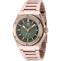 Technomarine Women's Watch - Coral Legacy Rose Gold Steel Bracelet Date | TM-416086