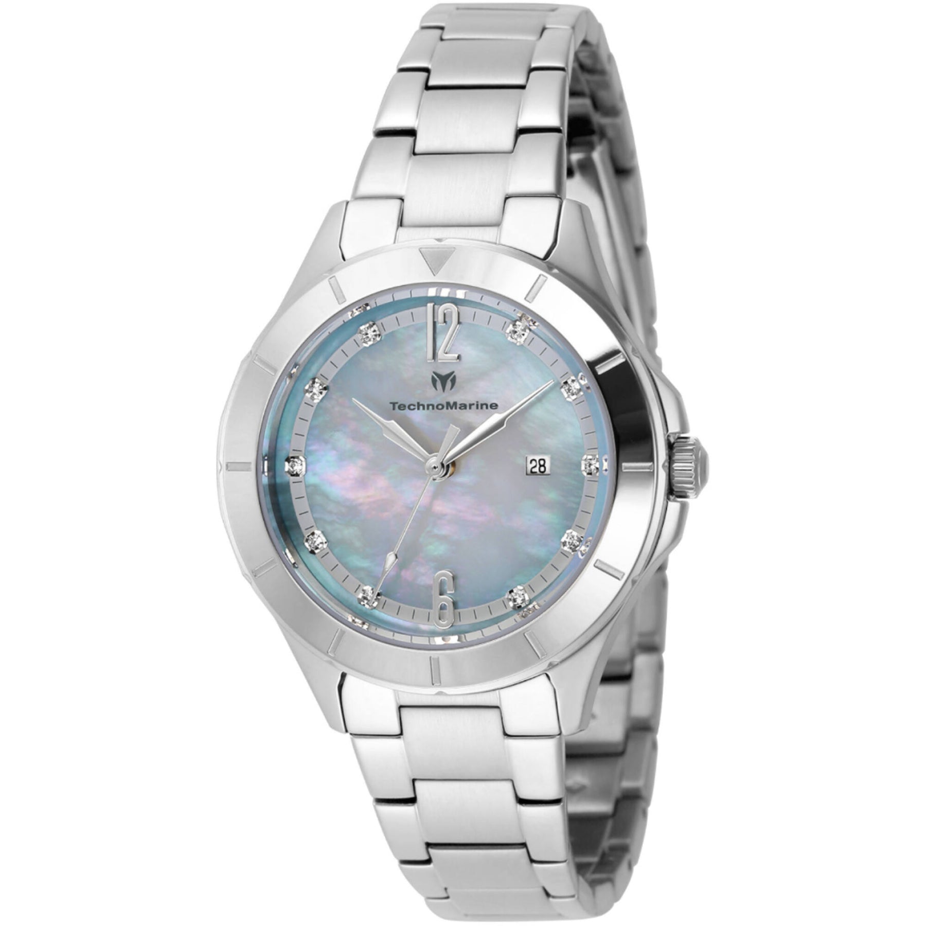 TechnoMarine Luna Tides Women\'s Watch w/ Mother of Pearl Dial - 33mm, Steel The Crown Jewel of the Ocean Like the moon main image 3