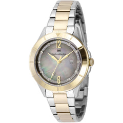 Technomarine Women's Watch - Luna Tides Quartz Grey and White Mop Dial | TM-826004