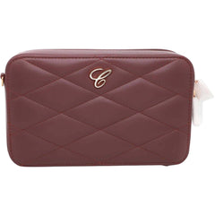 Chopard Women's Chain Bag - Happy Hearts Bordeaux Quilted Leather Mini | 95000-1099