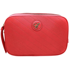 Chopard Women's Crossbody Bag - Happy Sport Red Leather Mini Camera | 95000-1108