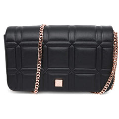 Chopard Women's Shoulder Bag - Ice Cube Mini Chain Black Embossed | 95000-1163