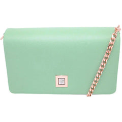 Chopard Women's Shoulder Bag - Ice Cube Mint Green Grained Leather | 95000-1173
