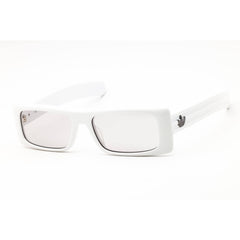 Adidas Unisex Sunglasses - White Acetate Full Rim Rectangular Shape Frame | OR0124 21A
