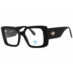 Adidas Women's Eyeglasses - Shiny Black Acetate Full Rim Square Frame | OR5091 001
