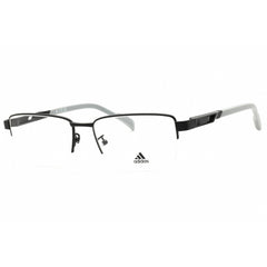 Adidas Men's Eyeglasses - Black/Other Metal Half Rim Rectangular Frame | SP5026 005