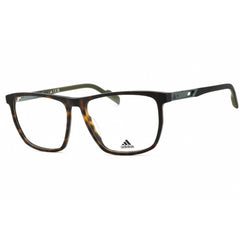 Adidas Men's Eyeglasses - Dark Havana Acetate Full Rim Square Shape Frame | SP5042 052
