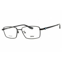 BMW Men's Eyeglasses - Shiny Black Titanium Full Rim Rectangular Frame | BW5042-H 001