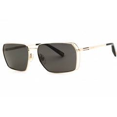 Chopard Men's Sunglasses - Shiny Rose Gold Metal Full Rim Rectangular | SCHG90 300P