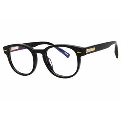 Chopard Women's Eyeglasses - Shiny Black Acetate Full Rim Round Frame | VCH342 0700