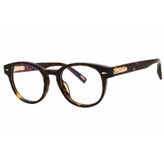 Chopard Women's Eyeglasses - Shiny Dark Havana Acetate Full Rim Round | VCH342 0722