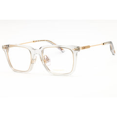 Chopard Men's Eyeglasses - Shiny Transparent Grey Acetate Square Frame | VCH346 06S8
