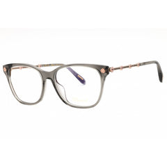 Chopard Women's Eyeglasses - Shiny Transparent Grey Full Rim Square | VCH352S 04AL