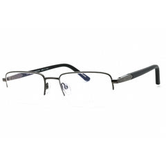 Chopard Men's Eyeglasses - Shiny Gunmetal Metal Half Rim Rectangular | VCHG60 0568
